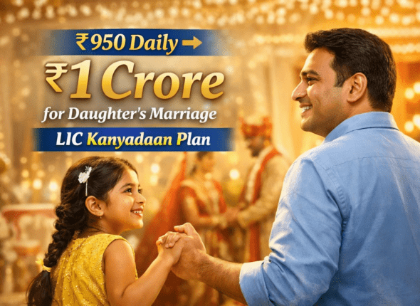 Save ₹950 Daily and Get 1 Cr from LIC